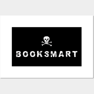 booksmart and skull Posters and Art